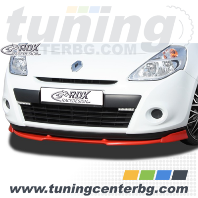 ПРЕДЕН СПОЙЛЕР ЗА RENAULT CLIO 3 PHASE 2